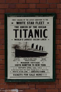Tickets für die Titanic