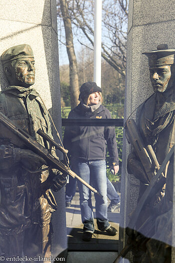 Kriegerdenkmal auf dem Merrion Square in Dublin