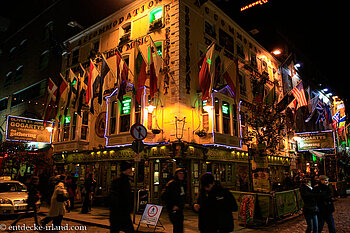 Nachtleben in der Temple Bar
