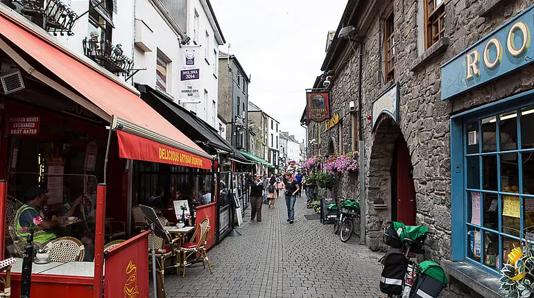 Fußgängerzone von Kilkenny