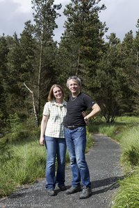 Anne und Lars im Silent Valley Mountain Park in Nordirland