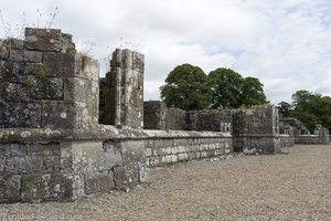 Auf der Aussichtsterrasse des Shane’s Castle