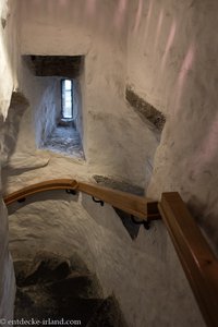 Stolpertreppe im Donegal Castle