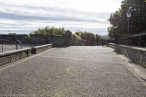 auf der Stadtmauer von Londonderry