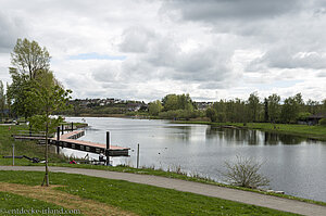 Am Ufer des River Erne im County Fermanagh