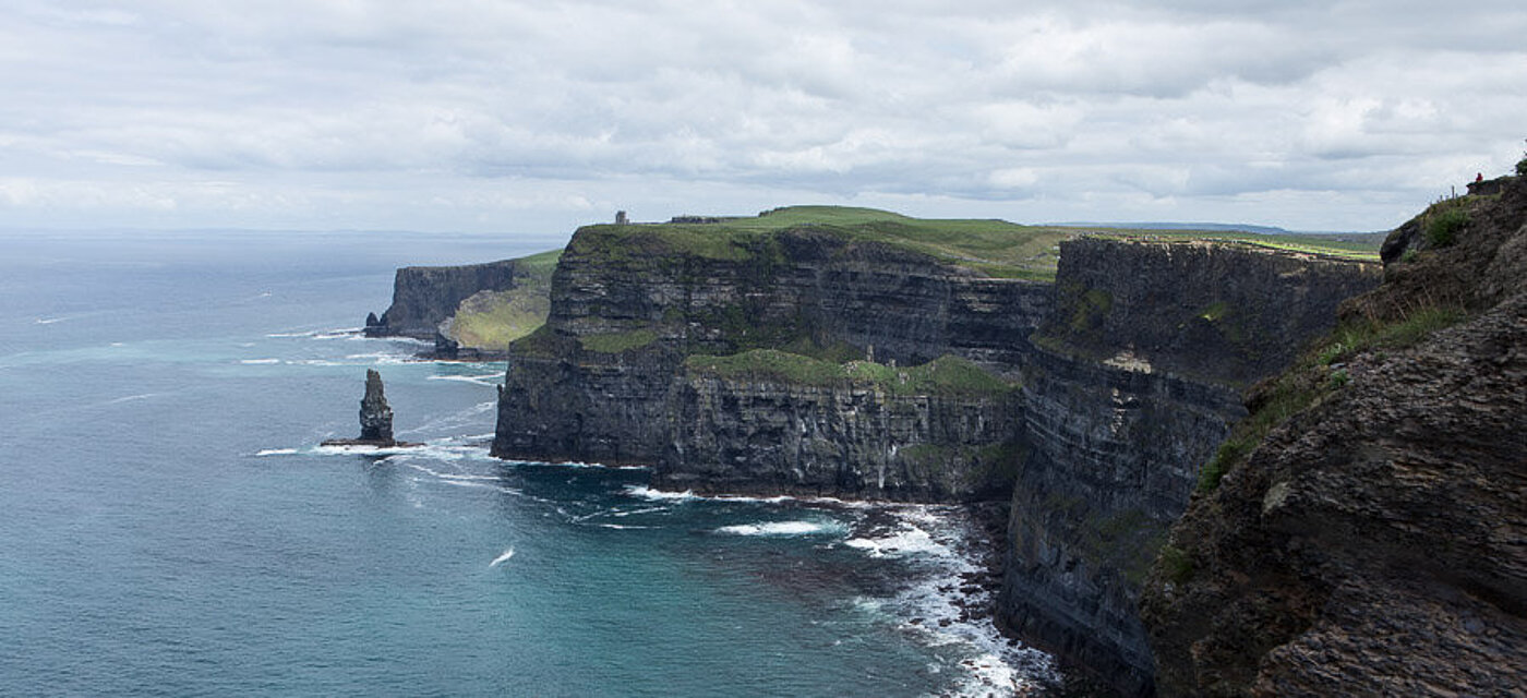 Die beeindruckenden Klippen von Moher im County Clare