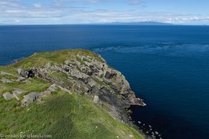 Blick nach Schottland vom Torr Head an der Causeway Coastal Route