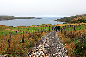 Fußweg Clifden Bay