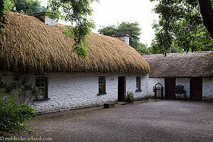 altes Haus im Bunratty Folk Park