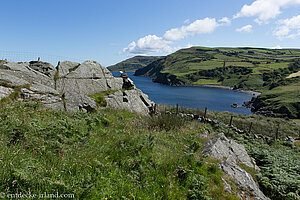 Ausblick über die felsige Landzunge Torr Head