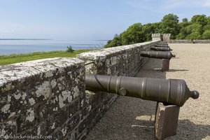 Kanonen zielen auf den Lough Neagh