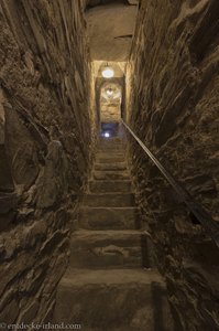 Treppe in der Burg Winterfell
