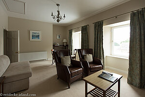 Wohnzimmer der Russell Suite im Ballinclea House