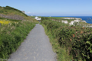 Wanderweg zur Hängebrücke Carrick-a-Rede