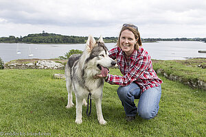 Anne und der Schattenwolf Summer bei Castle Ward