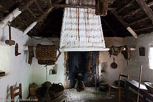 im Bauernhaus des Folkparks vom Bunratty Castle