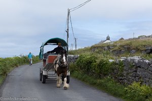 Kutsche auf Inishmore