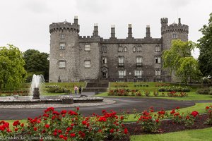 im Rosengarten des Kilkenny Castle