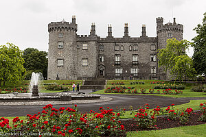 im Rosengarten des Kilkenny Castle