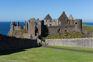 Blick auf das Dunluce Castle