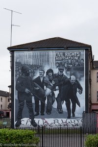 Erinnerung an den Bloody Sunday 1972 in Derry