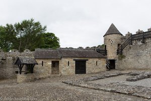 Innenhof von Parke´s Castle