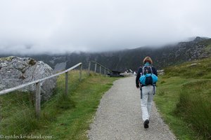 Wanderweg zur höchsten Seeklippe Europas