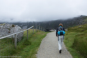 Wanderweg zur höchsten Seeklippe Europas