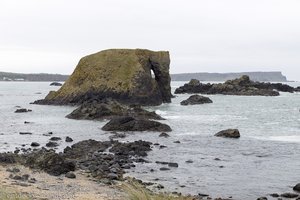 The Elephant Rock ragt aus dem Meer