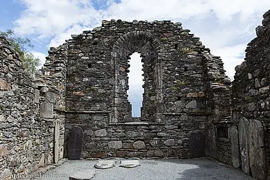 Kathedrale bei Glenderlough