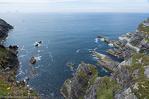 In der Ferne sehen wir die Skellig Islands