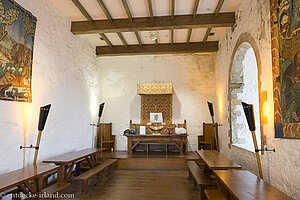 Bankettsaal im Carrickfergus Castle