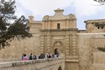 Das Stadttor von Mdina auf Malta