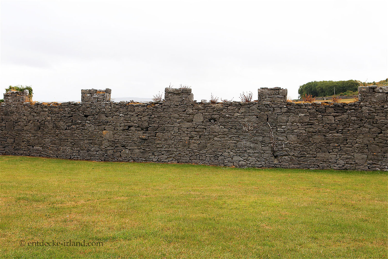 Turmhaus von Shanmuckinish an der Pouldoody Bay im County Clare in Irland