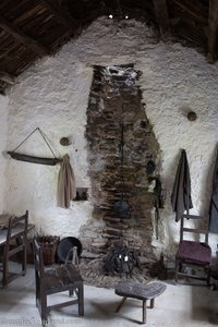 Kamin vom Cottage von 1750