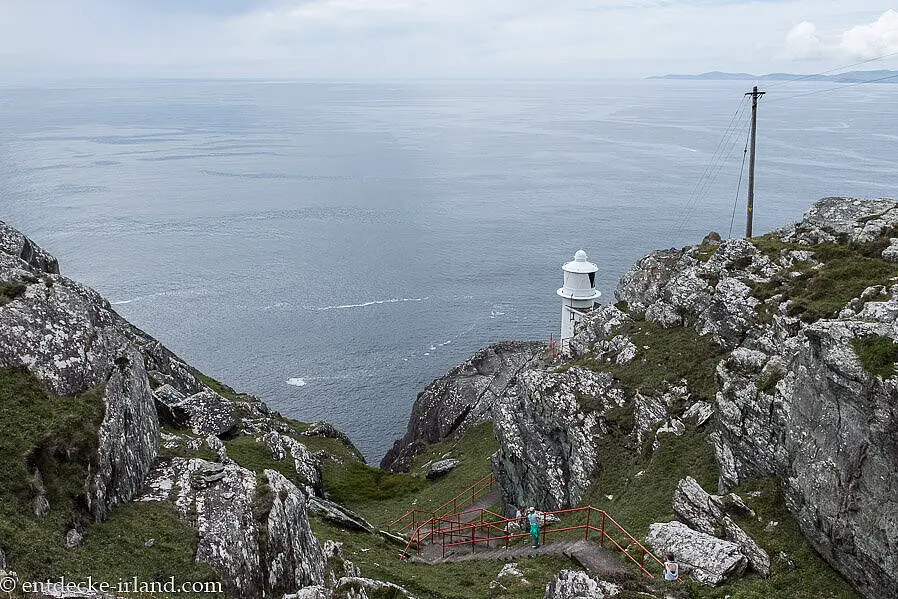 Blick zum Leuchtturm von Sheep's Head