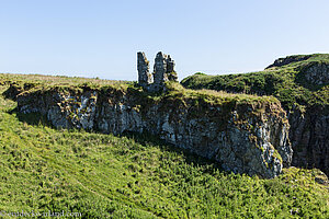 beim Dunseverick Castle auf dem Weg zum Giant's Causeway