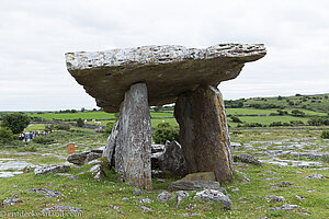 Beliebtes Fotomotiv: der Poulnabrone Dolmen