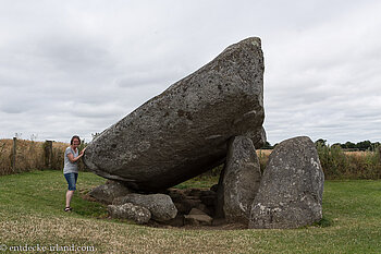 Der Browneshill-Dolmen bei Carlow