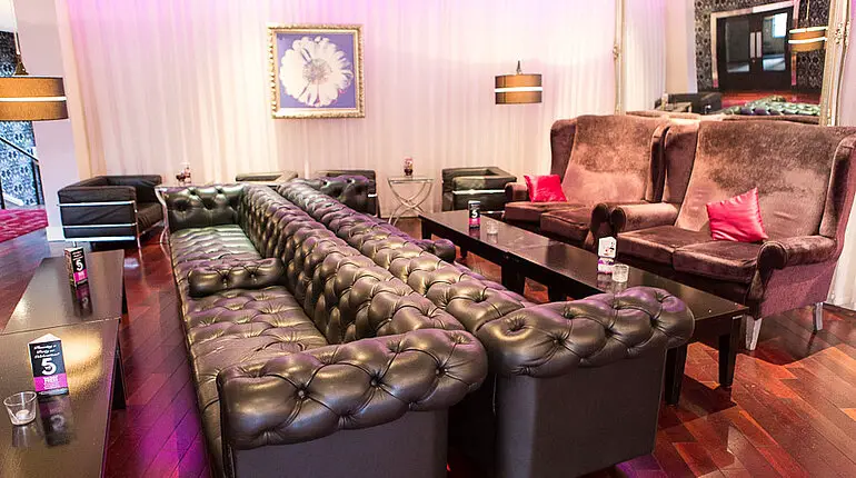 die Lobby vom Waterfoot Hotel