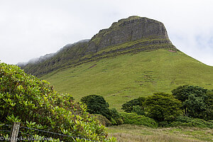 Aussicht auf den Tafelberg Benbulben