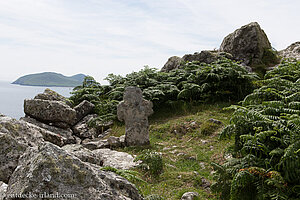 Steinkreuz auf dem Lub na Cille