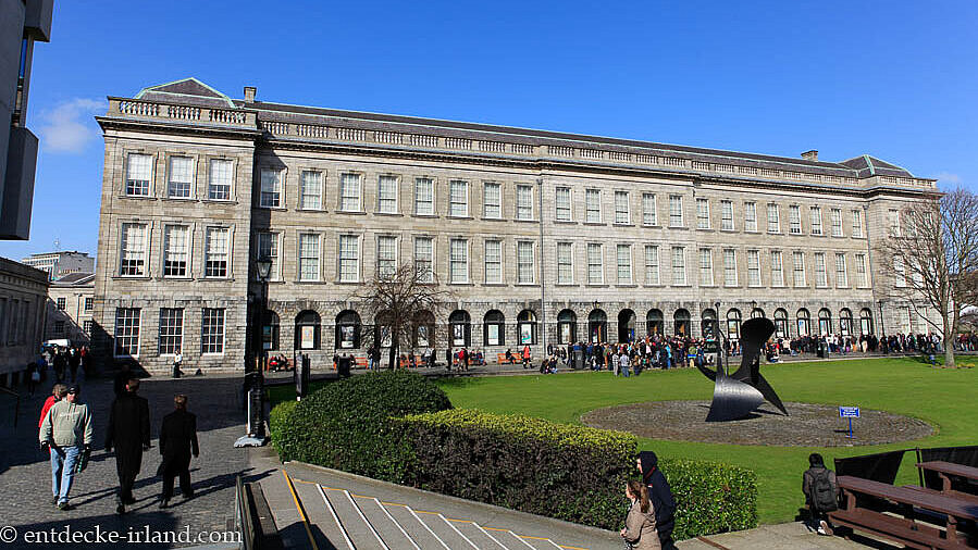 Auf dem College Green der Universität von Trinity