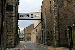 Zufahrt zum Guinness Storehouse, Dublin