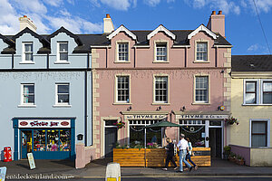 In den Straßen von Ballycastle in Nordirland.