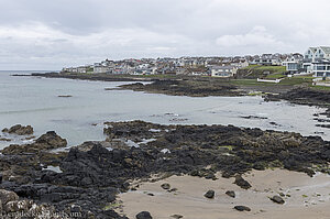 Noch ein Blick zum Badeort Portstewart