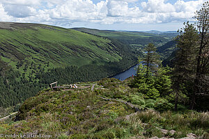 Ausblick auf den Upper Lake