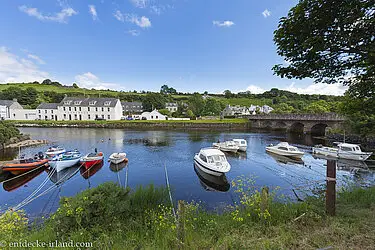 die Mündung des Glendun in Cuchendun